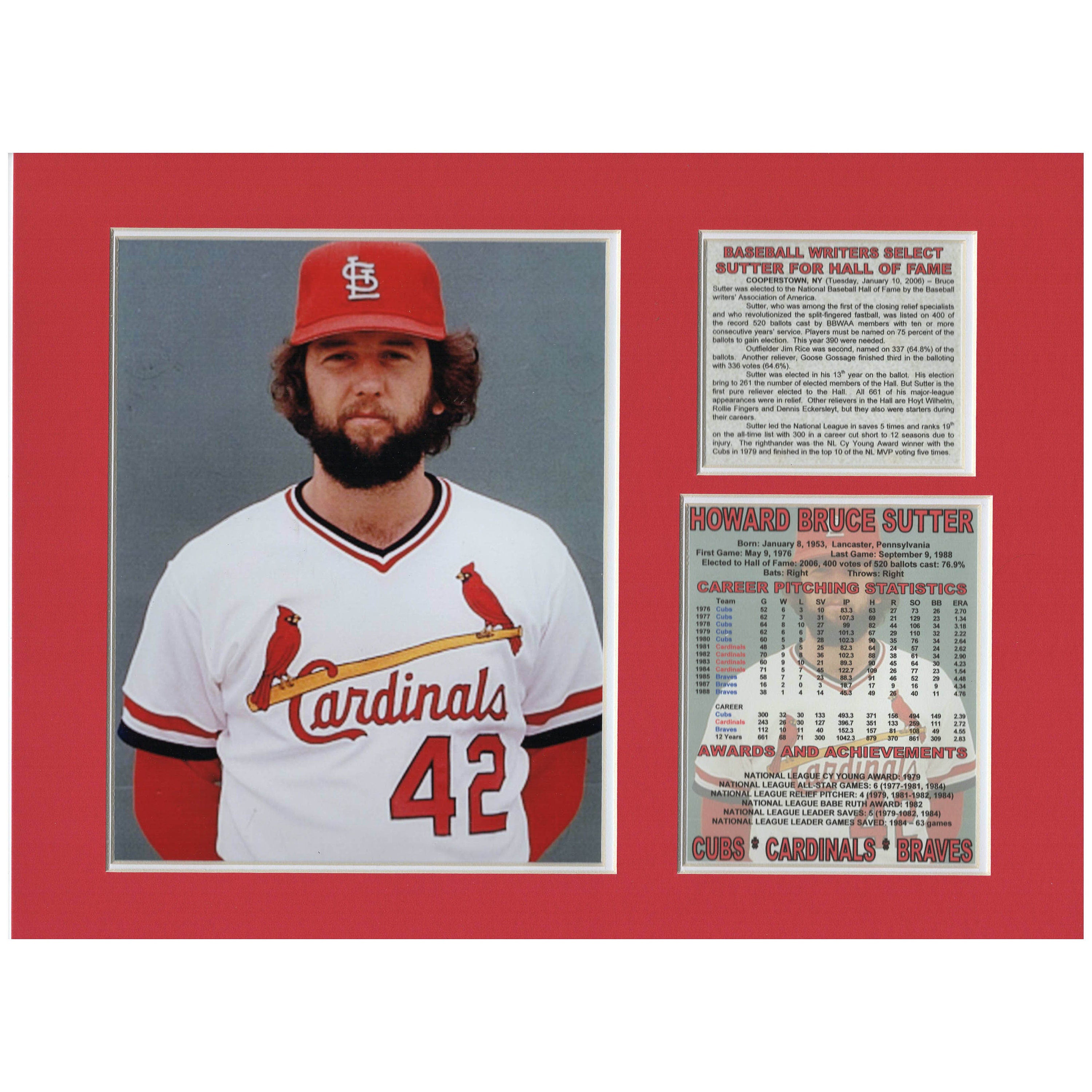 Bruce Sutter St Louis Cardinals Hall of Fame Tribute