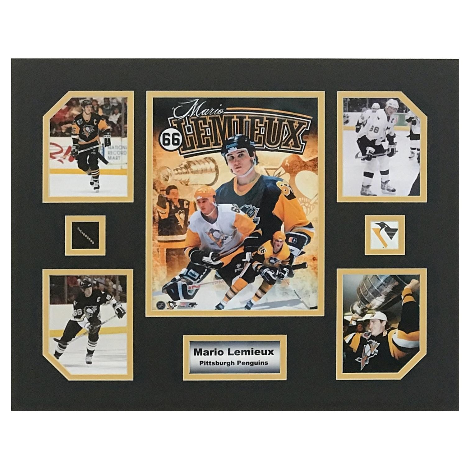 Mario Lexmiux Pittsburgh Penguins NHL Hockey team 16 x 20 inch Collage