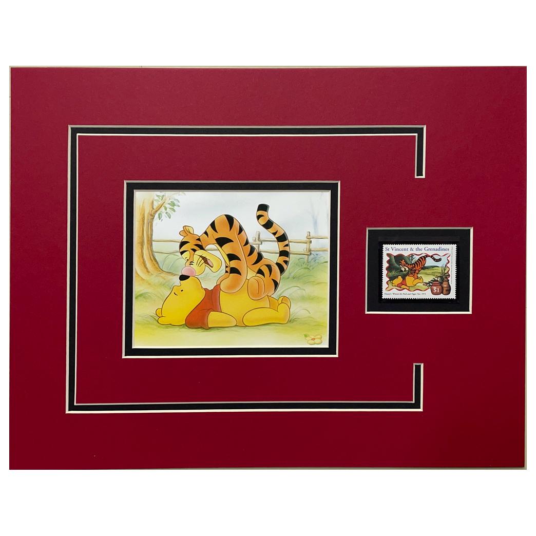 Disney Stamp and First Day Cover Art - Winnie the Pooh and Tigger