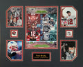 Tom Brady Retires New England Patriots NFL Football 16 x 20 inch Collage