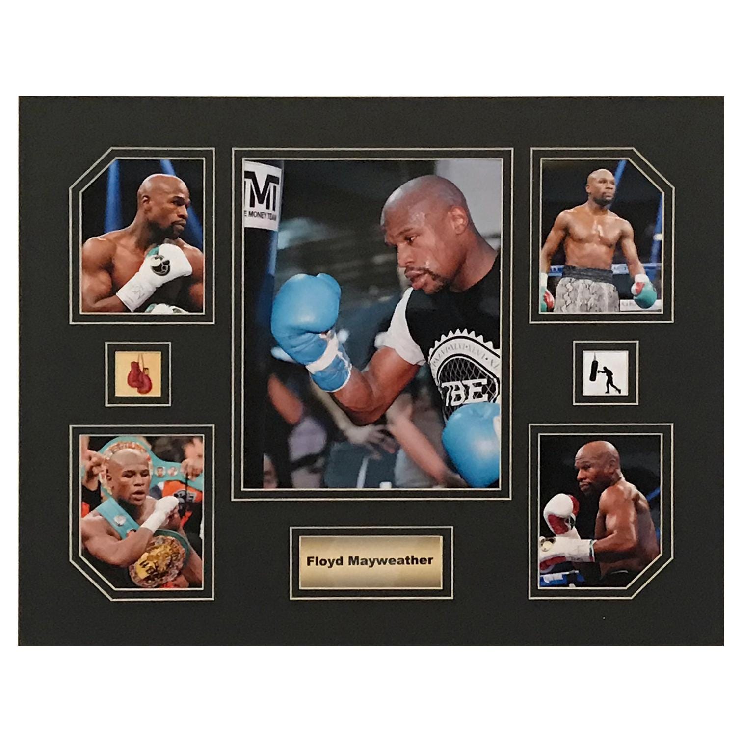 Floyd Mayweather Boxing All-Time Greats 16 x 20 inch Collage