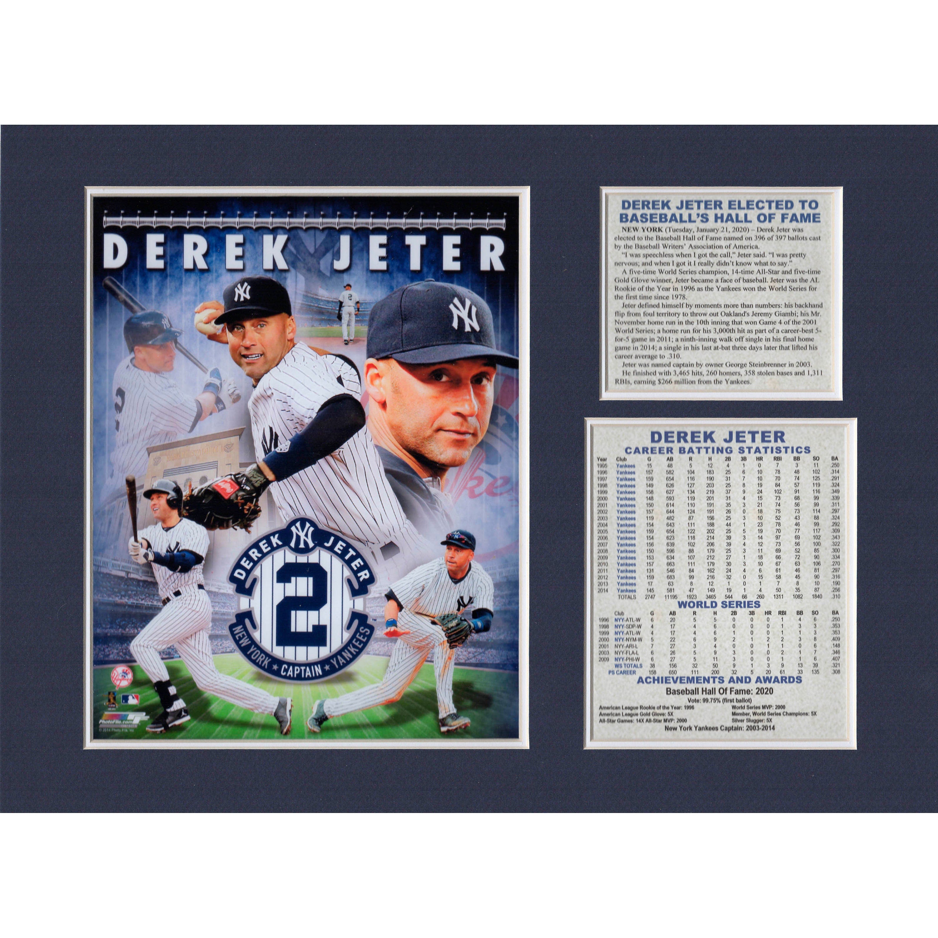Derek Jeter New York Yankees Hall of Fame Tribute