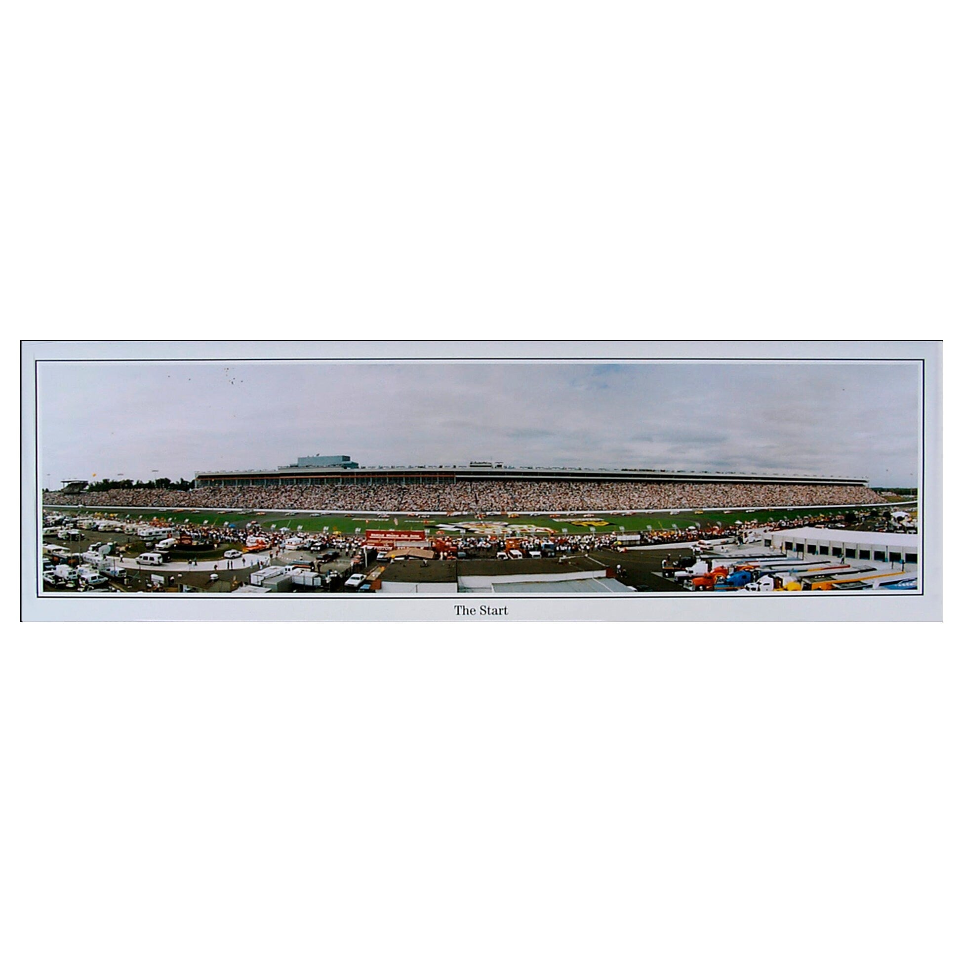 CHARLOTTE MOTOR SPEEDWAY "The Start" Panoramic Photograph