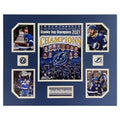 Tampa Bay Lightning 2020-2021 NHL Stanley Cup Champions Version 2 16 x 20 inch collage