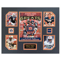 Auburn U Tigers NCAA Football All Time Greats 16 x 20 inch Collage