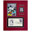 Disney Stamp and First Day Cover Art - Mickey and Minnie Mouse Art of Romance