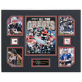 New England Patriots NFL Football All-Time Greats 16 x 20 inch Collage