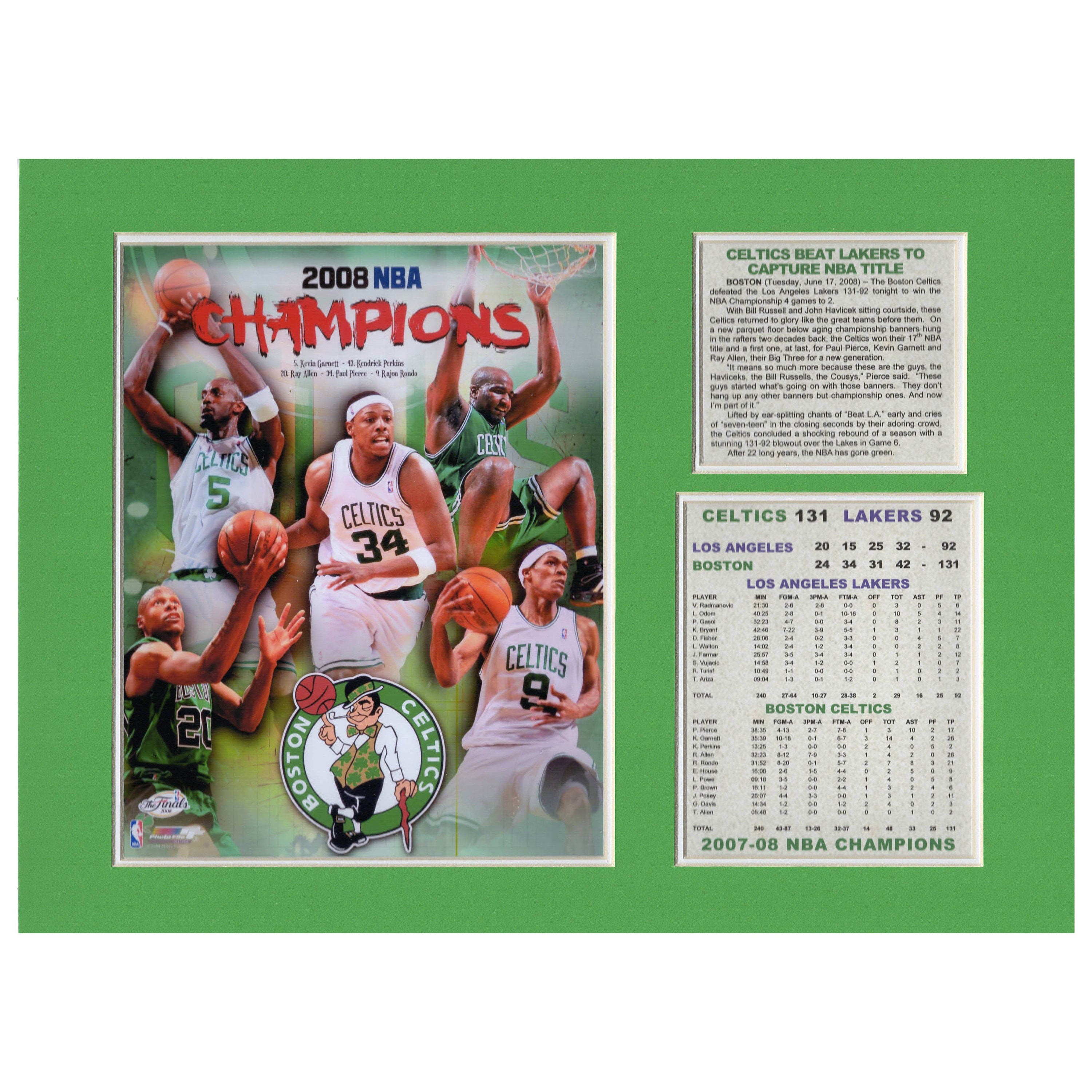Boston Celtics NBA Champions Tribute