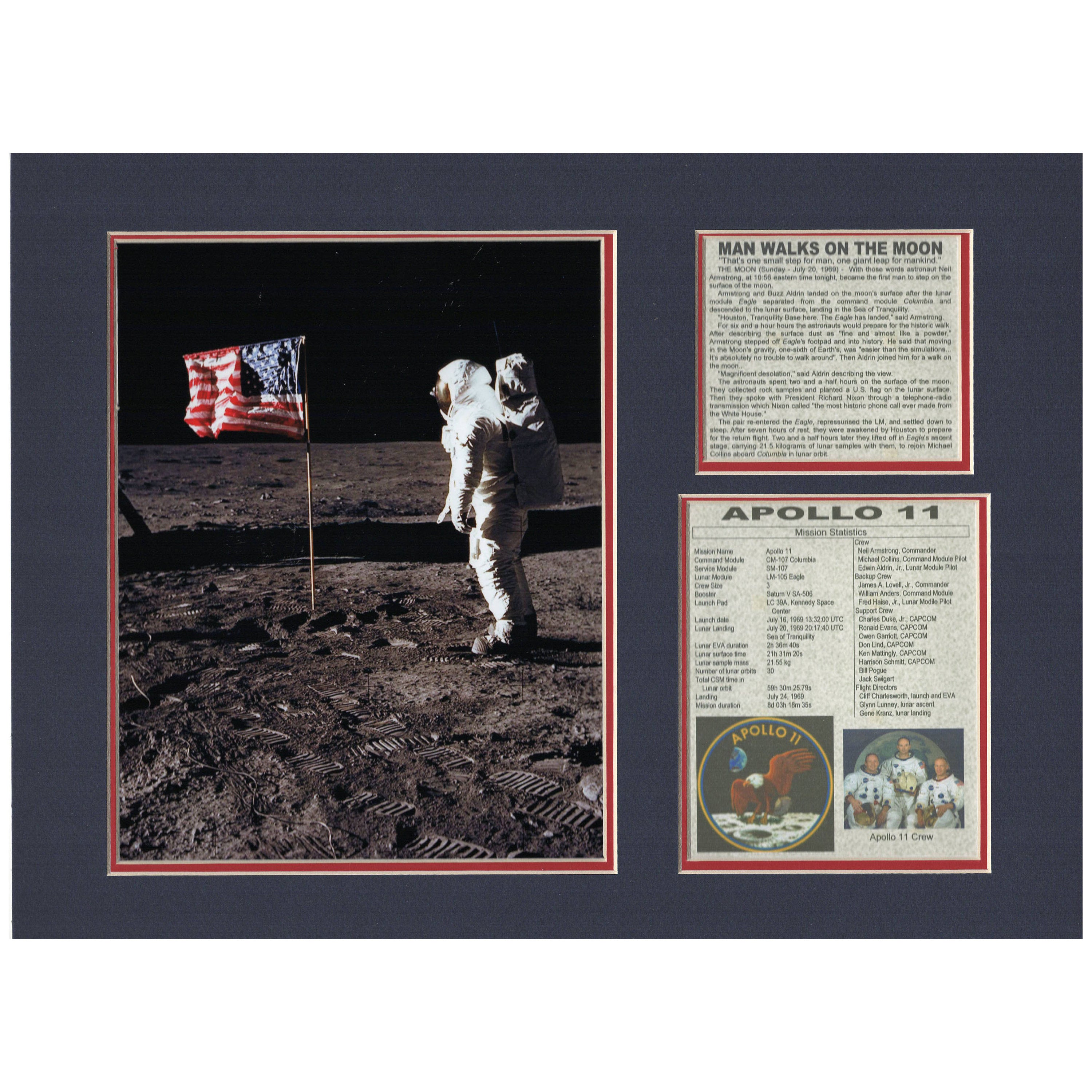 Apollo 11 Neil Armstrong Walks on the Moon Tribute