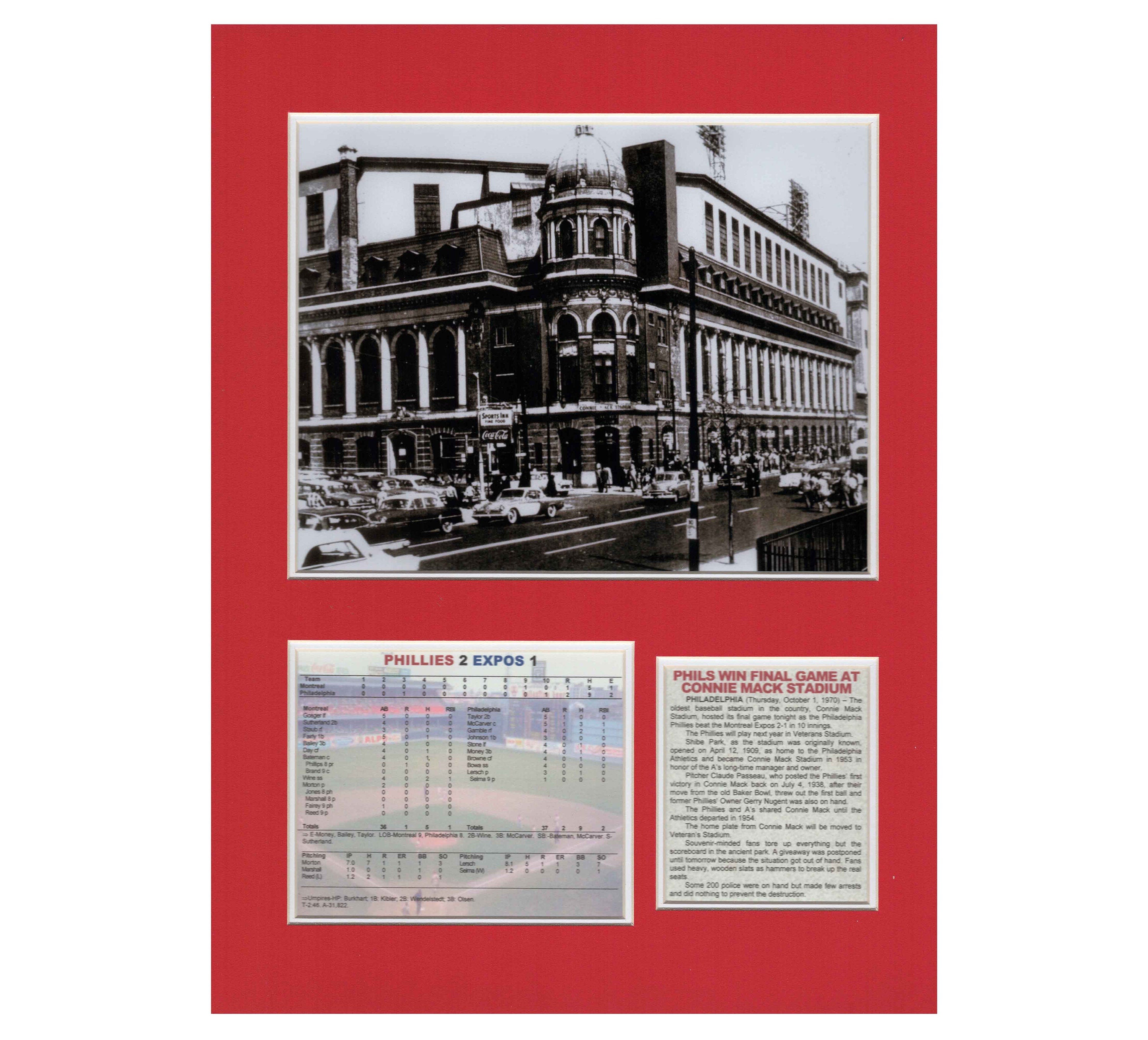 Connie Mack Stadium Philadelphia Phillies Final Game Tribute