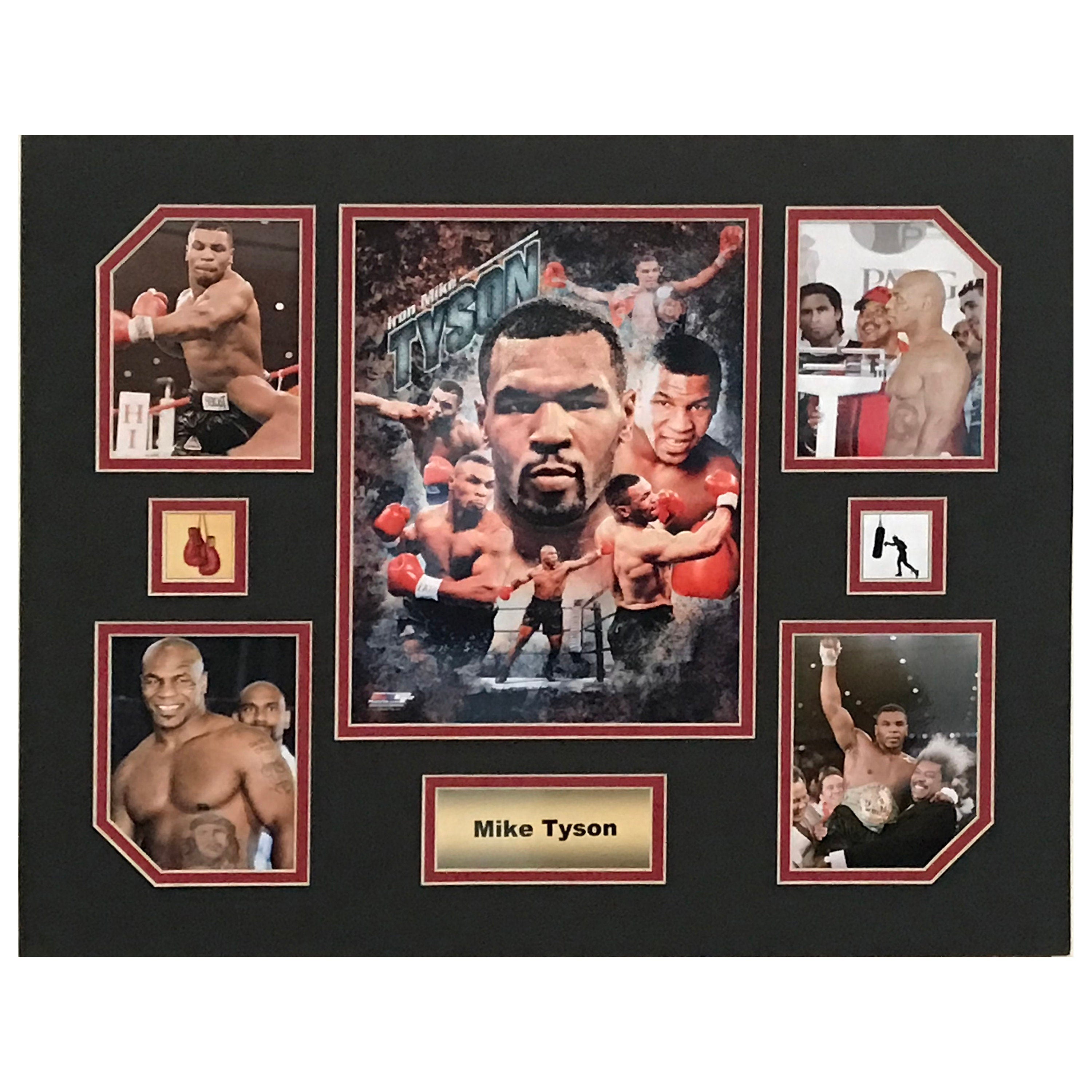 Mike Tyson Boxing All-Time Greats 16 x 20 inch Collage