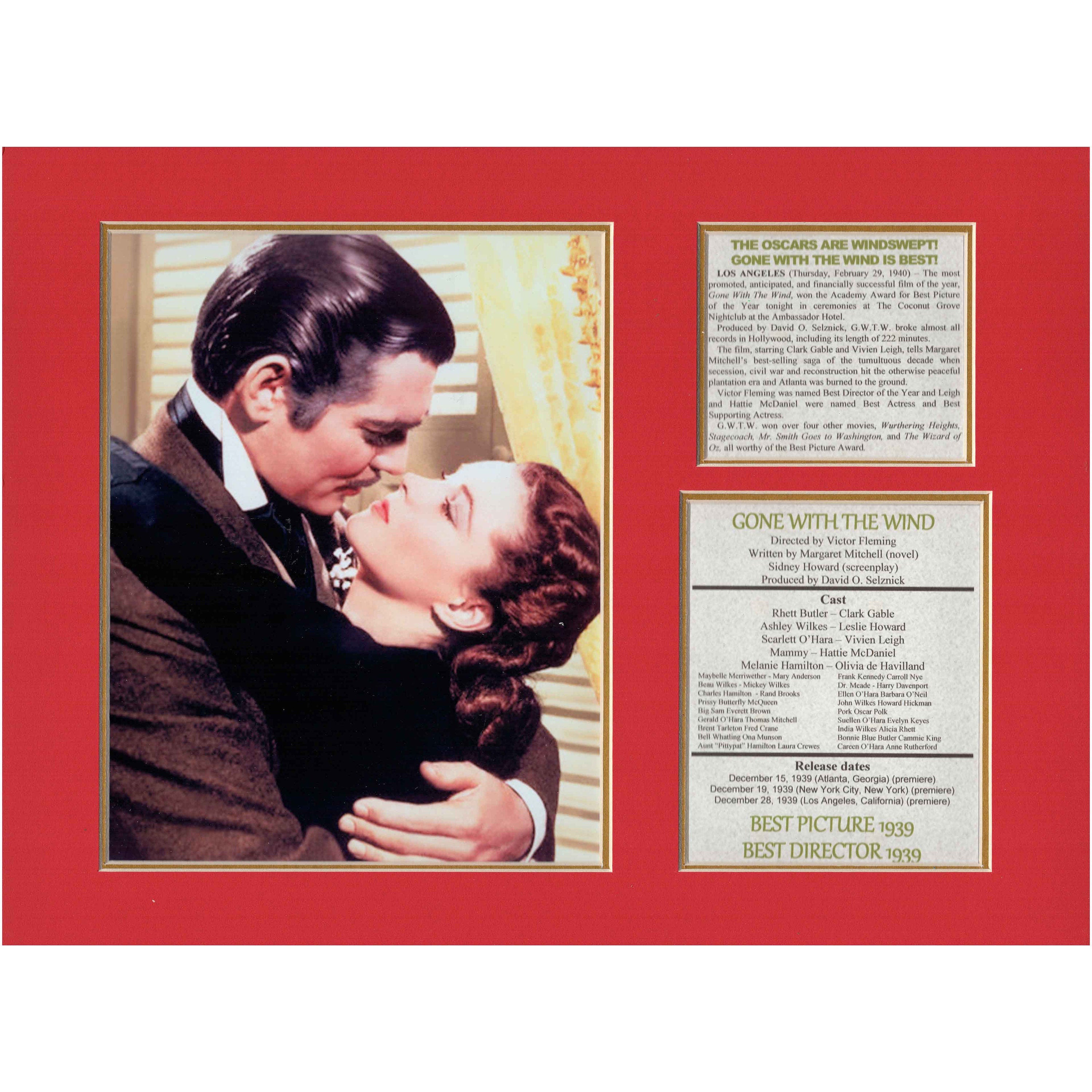 Gone With The Wind Academy Award Oscar Best Picture Tribute