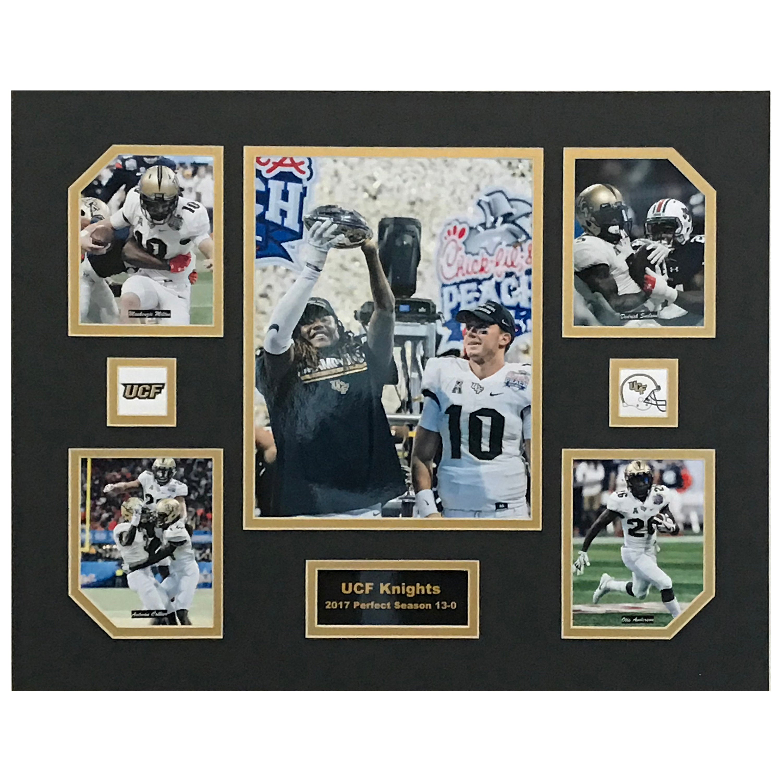 UCF Knights NCAA Football 2017-18 Undefeated Season 16 x 20 inch Collage