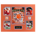 Clemson U Tigers NCAA Football All-Time Greats 16 x 20 inch Collage
